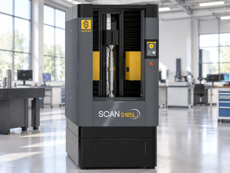 Fowler Sylvac SCAN S185L optical shaft measuring machine