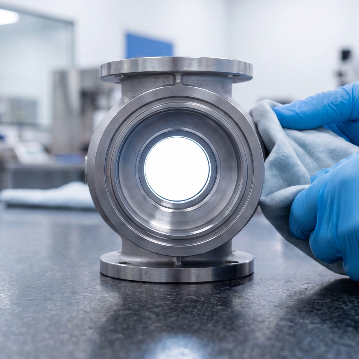 Reducing valve-seat scrap by measuring at the machine.