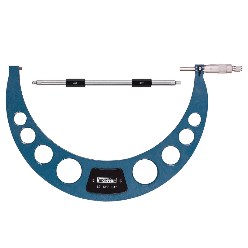 Fowler 12-13" Large Capacity Inch Micrometer