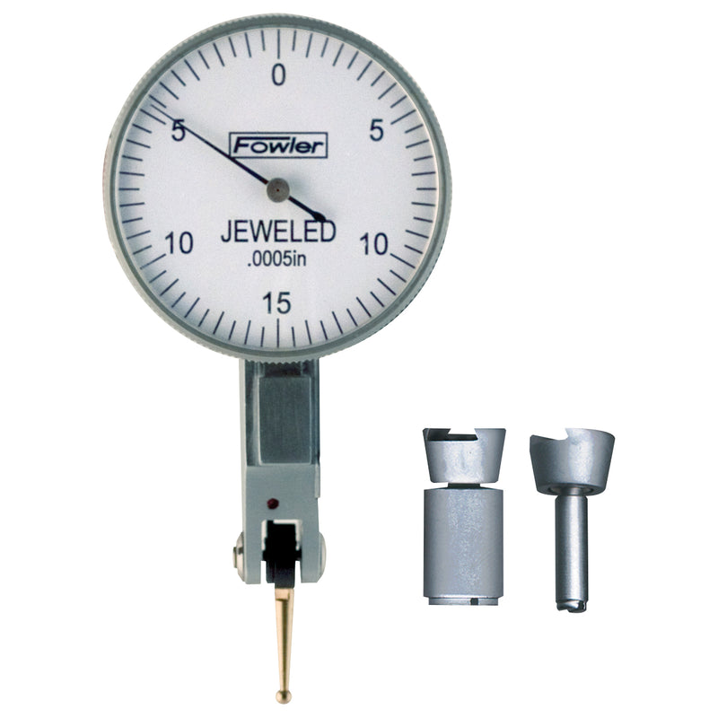Fowler 1-1/2" Horizontal White Test Indicator
