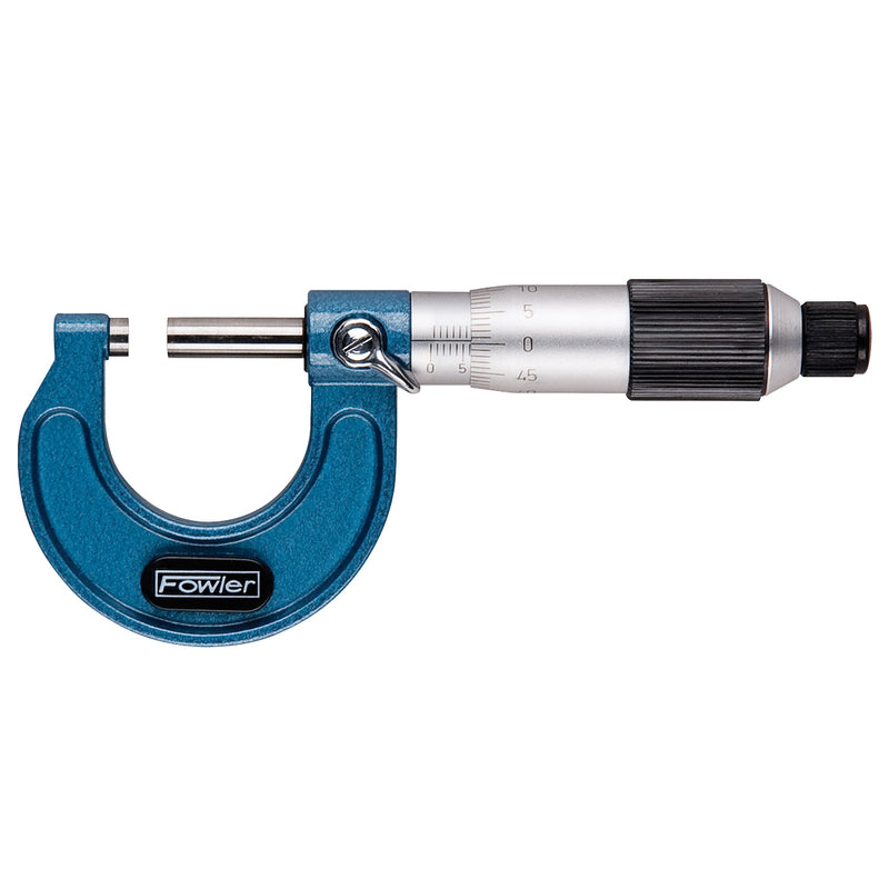 Fowler 0-25mm Outside Metric Micrometer