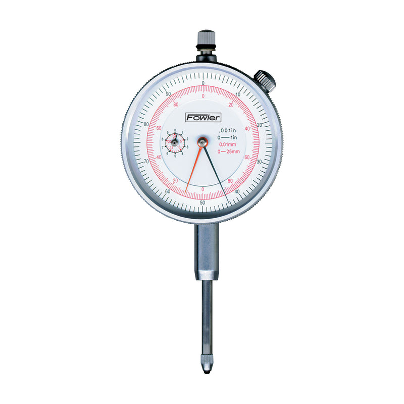 Fowler Inch/Metric Reading Dial Indicator