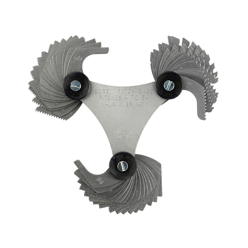 Fowler Screw Pitch Gage with 51 Blades
