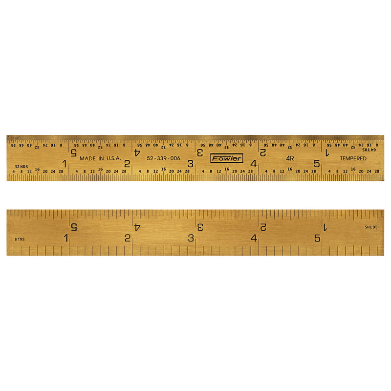 Fowler 6" Rigid Titanium Golden Rule