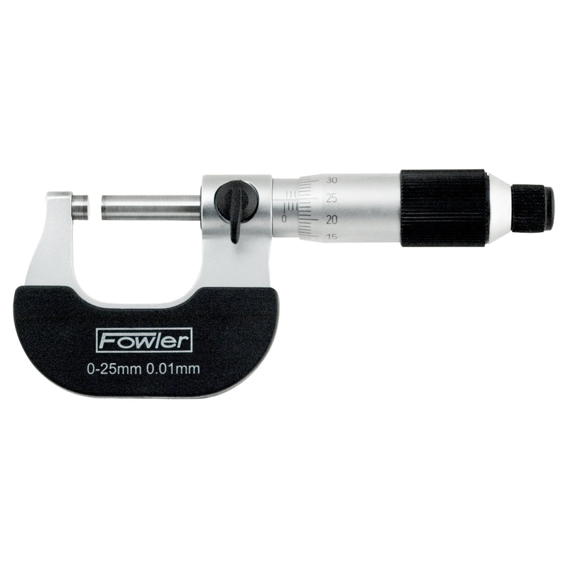 Fowler 0-25mm Swiss Style Micrometer
