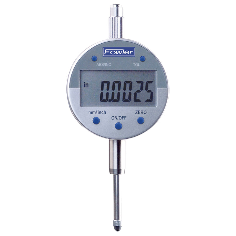 Fowler .5"/12.5mm Indi-X Blue Electronic Indicator