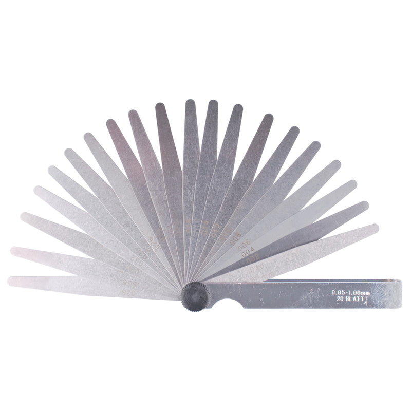 Fowler Inch 26 Leaf Set Tapered Thickness Gage