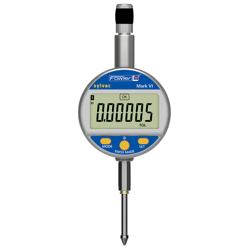 Fowler 0-1"/25mm Mark VI Electronic Indicator with Lifetime Warranty