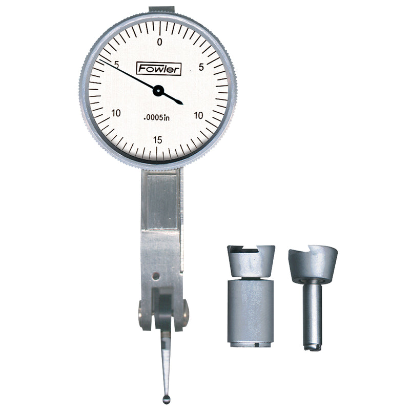Fowler 1" Horizontal White Test Indicator