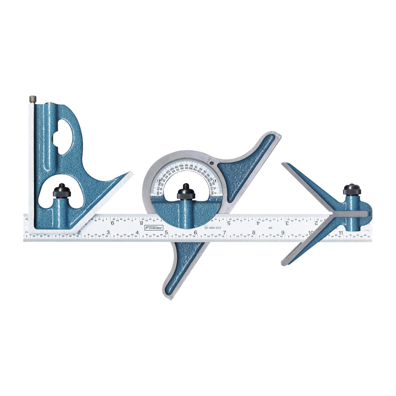 Fowler Square, Protractor and Center Head with 24" Blade