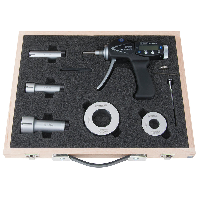 Fowler-Bowers BLUETOOTH 0.750" - 2"/20 - 50mm XTH3 Holematic Pistol Grip Set