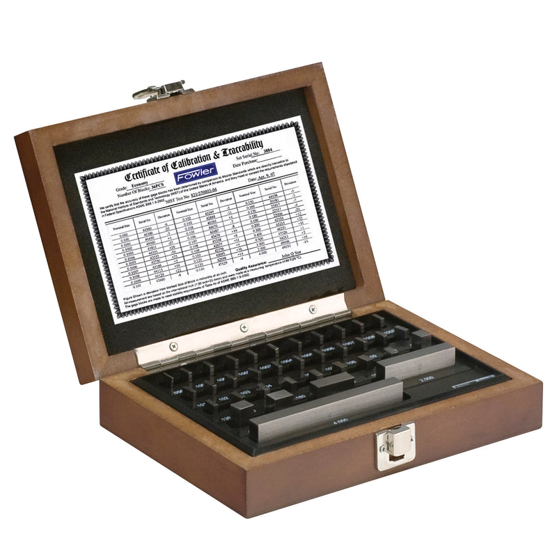 Fowler 36 Piece Economy Rectangular Gage Block Set