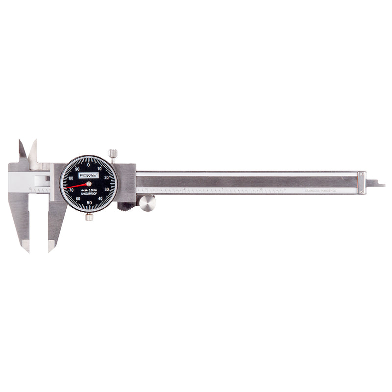 Dial Caliper with 0-6" Range (Black Dial)
