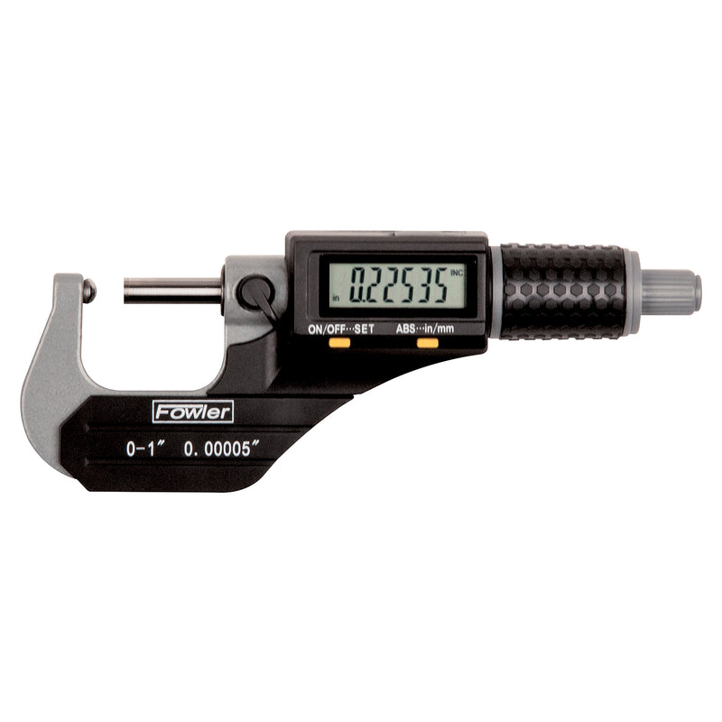 Fowler 2-3"/50-75mm Electronic IP54 Ball Anvil  Micrometer