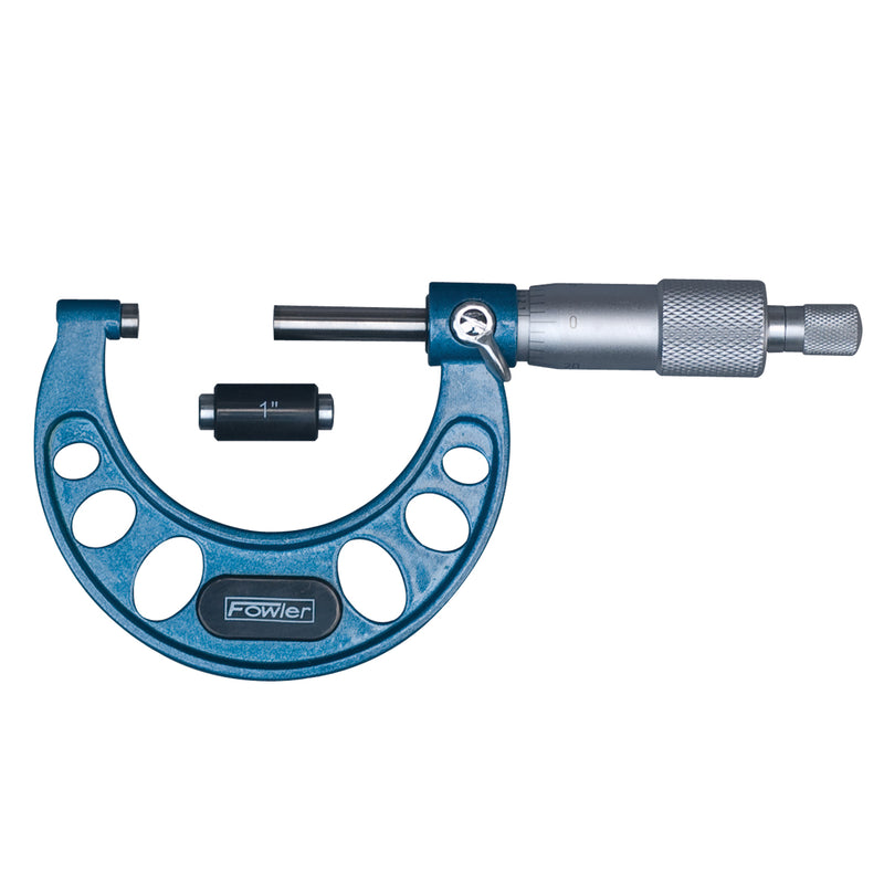 Fowler 1-2" Outside Inch Micrometer