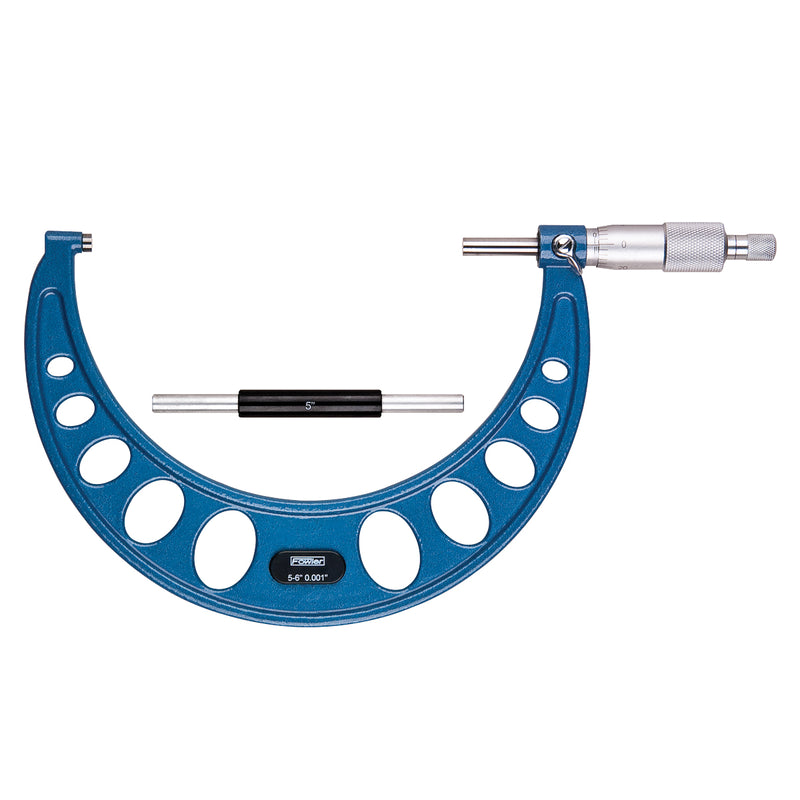 Fowler 5-6" Outside Inch Micrometer