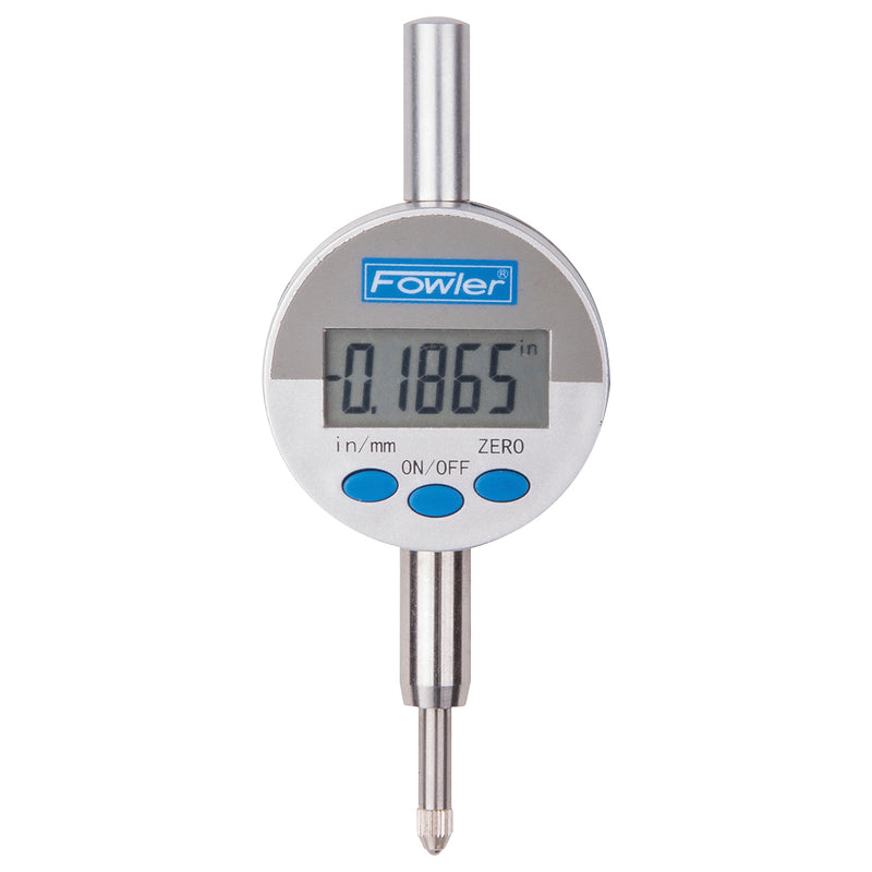 Fowler Indi-X Blue 0 - 0.50"/0 - 12.5mm Small Face Electronic Indicator