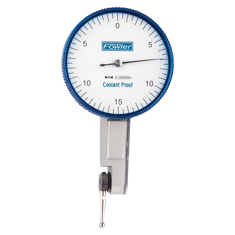Fowler 1" White Dial Face Coolant Proof Test Indicator