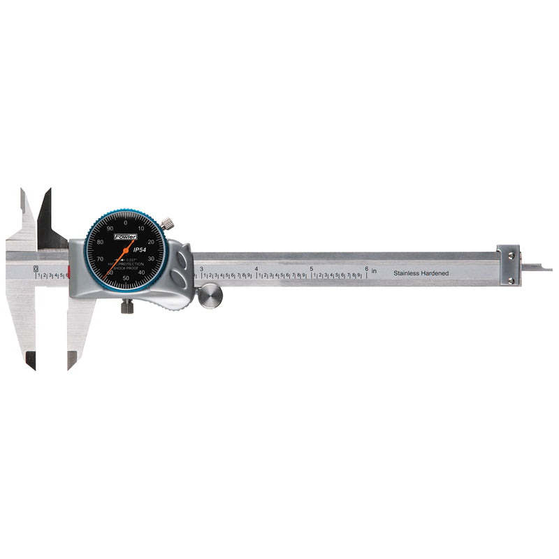 Fowler 0-6" Dial Cal Plus Black Dial
