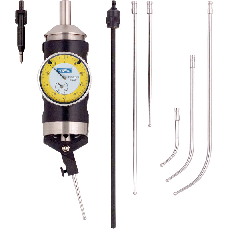 Fowler 2D Coaxial Indicator Set - Metric