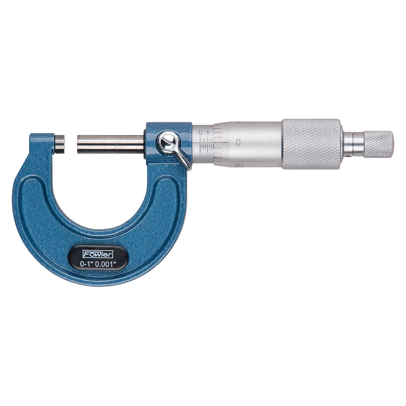Fowler 0-1" Outside Inch Micrometer