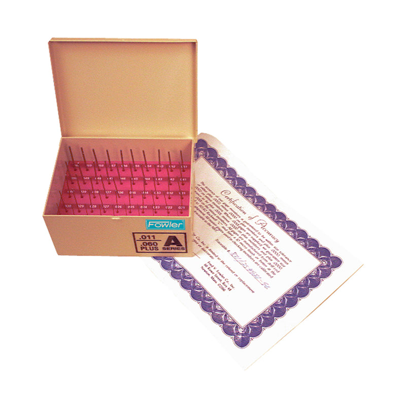 Fowler .011" - .060" Pin Gage Set