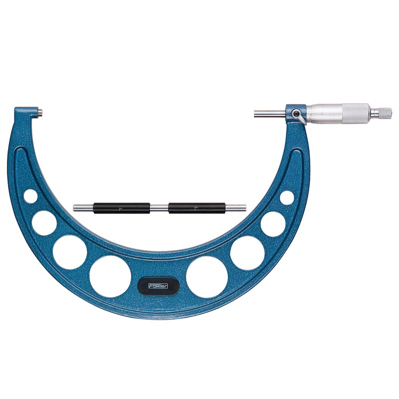 Fowler 7-8" Outside Inch Micrometer