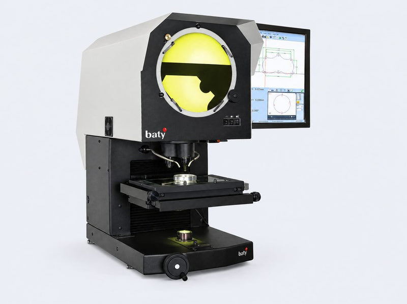 Fowler Baty SM350 vertical optical comparator