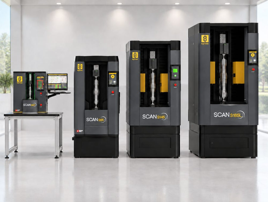 Fowler Sylvac SCAN lineup: S25T, S65, S145 and S185L