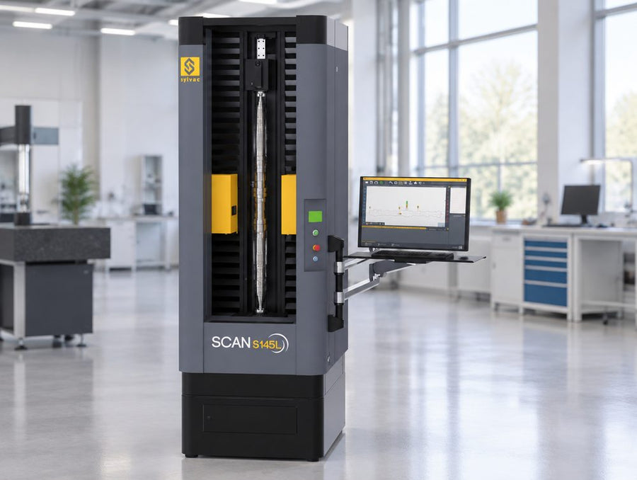 Fowler Sylvac SCAN S145L optical shaft measuring machine