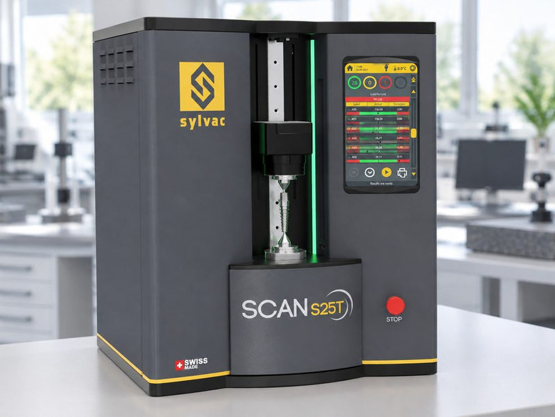 Fowler Sylvac SCAN S25T optical shaft measuring machine
