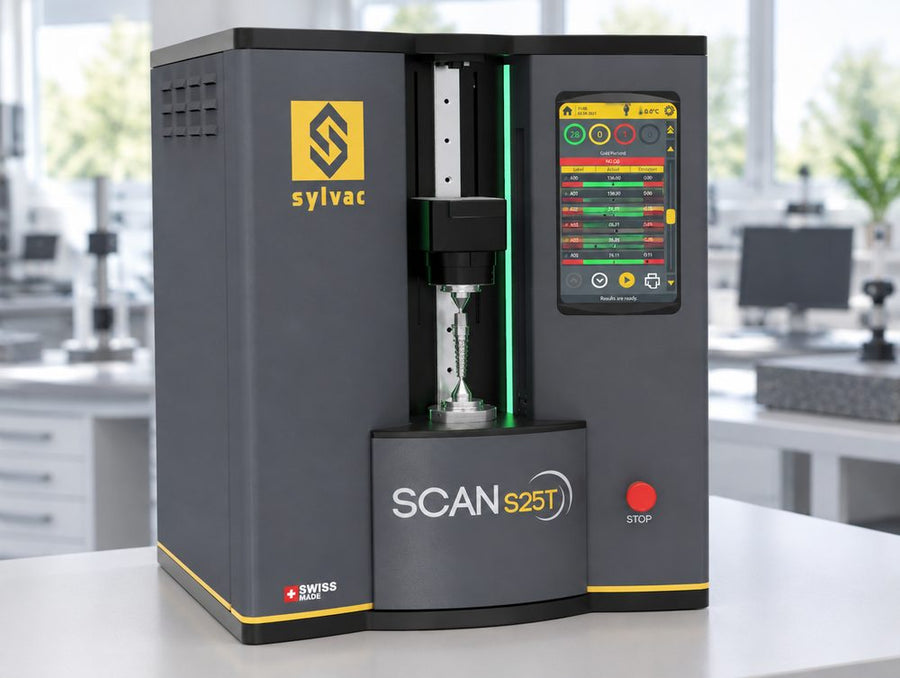 Fowler Sylvac SCAN S25T optical shaft measuring machine